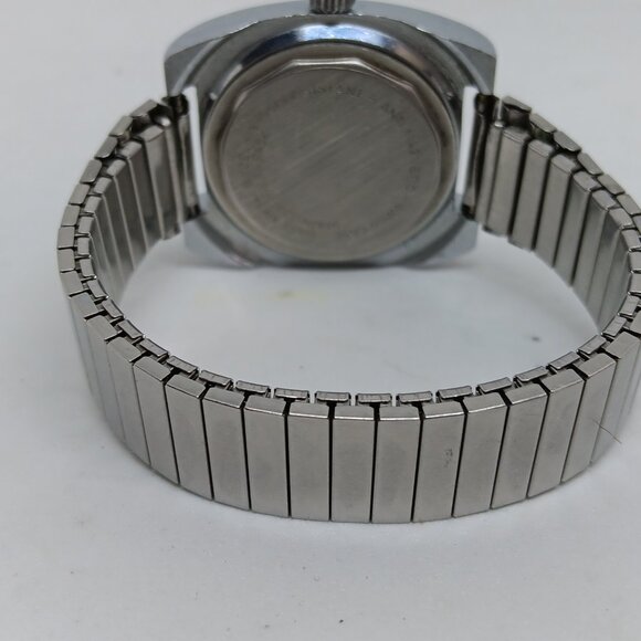 VINTAGE Wolbrook Skindiver Men's 38mm x 34mm Manual Wind Blue Dial Watch - Picture 6 of 13